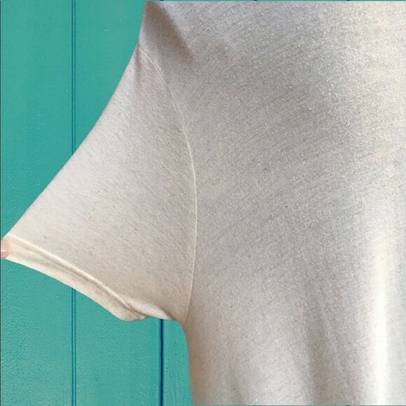 Judith March Serape Texas Shark Bite Hem Oversized Tee - Picture 5 of 9